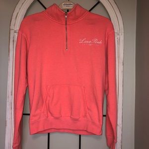 PINK Victoria’s Secret 1/4 Zip Hoodie